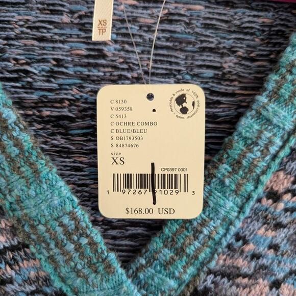 FINAL PRICE NWT NEW Free People Seasons of Sun Mini Knit Sweater Dress - Picture 6 of 9